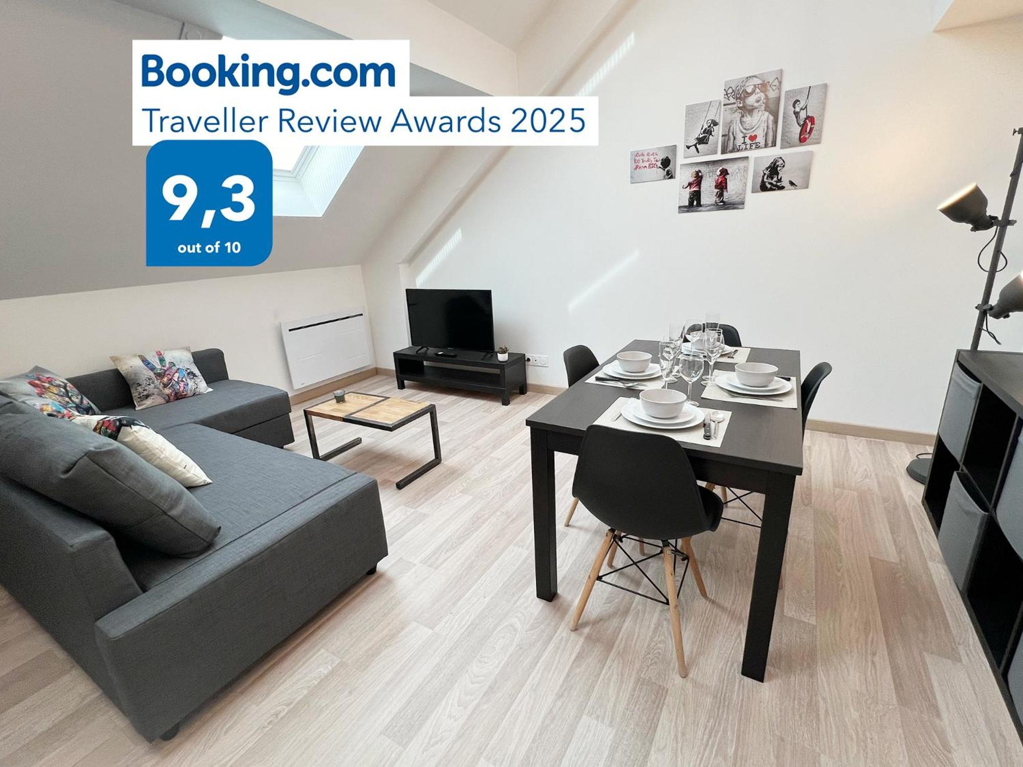 Appartement Coeur Des Moissons, Centre Avec Parking Prive